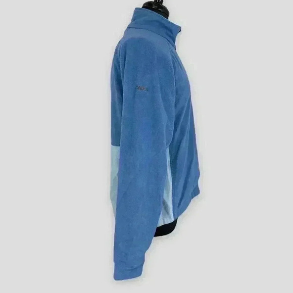 BLACK MOUNTAIN 1/4 zip pullover fleece medium blue - Picture 2 of 5